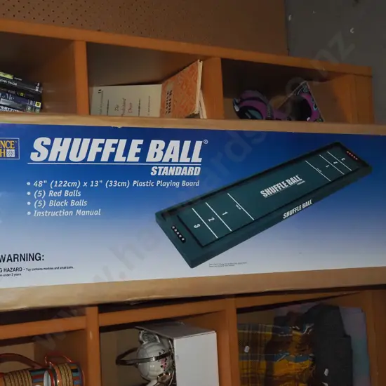 boxed as new shuffle ball game