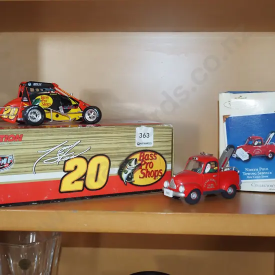 2x boxed toy vehicles