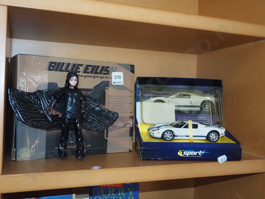 Billy Eilish doll, boxed diecast Ford GT Image 1++