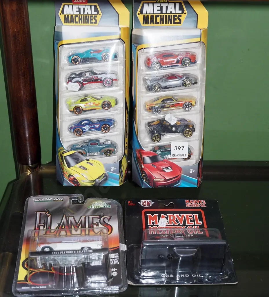 2x boxed sets of Zuru metal machines, 2x carded diecast models Image 1++