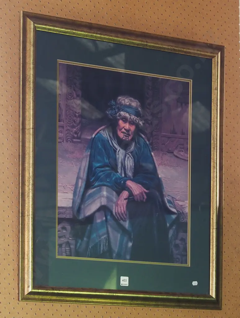 framed Goldie print Image 1++