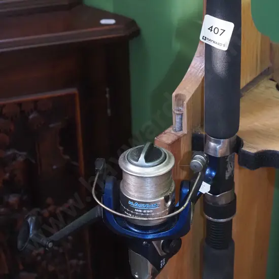 fishing rod and reel