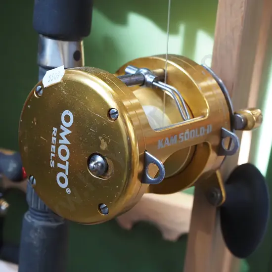 heavy duty boat rod and reel