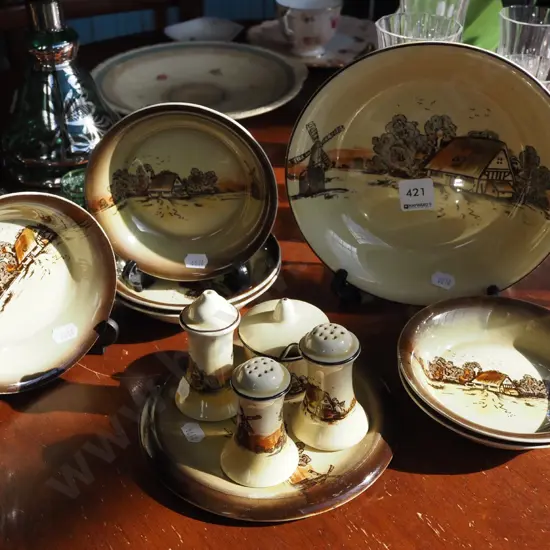 Burselm countryside bowls, plates etc