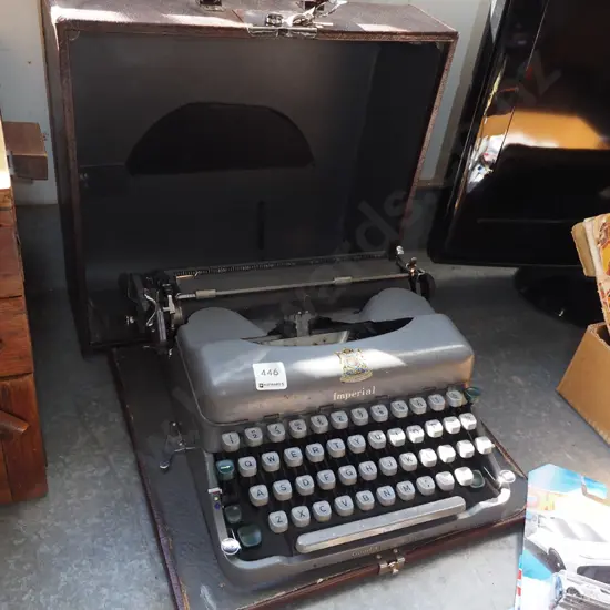 vintage Imperial typewriter
