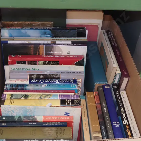 box of NZ and other books
