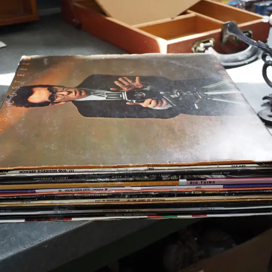 LPs; Howard Morrison, Evis Costello etc