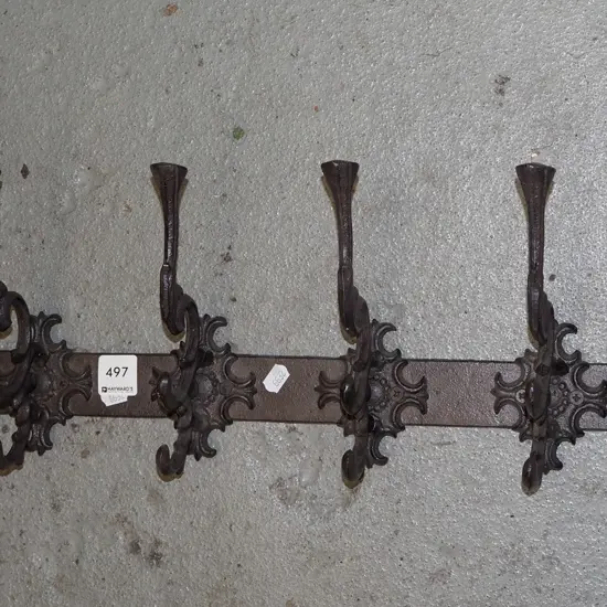 reproduction cast iron coat hooks