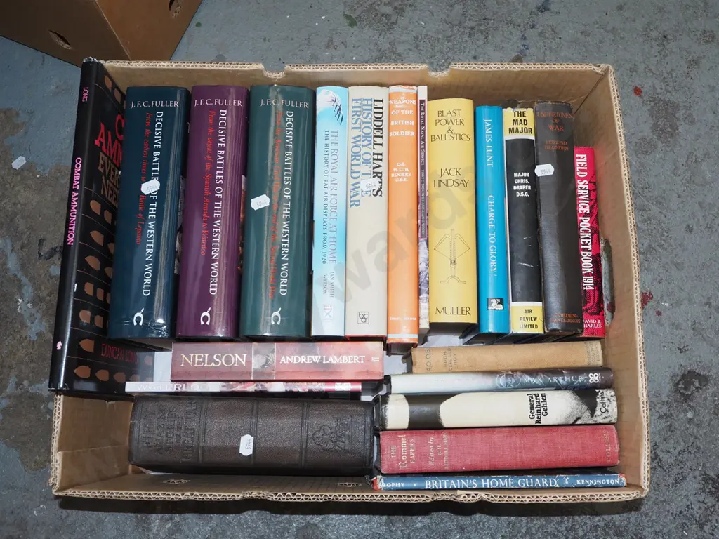 box; books about war Image 1++