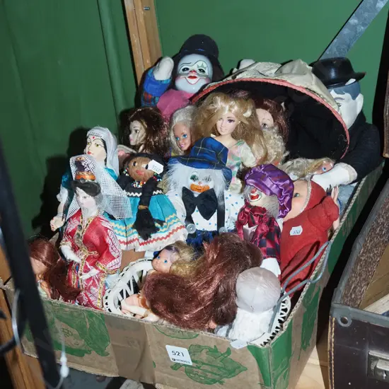 box of dolls
