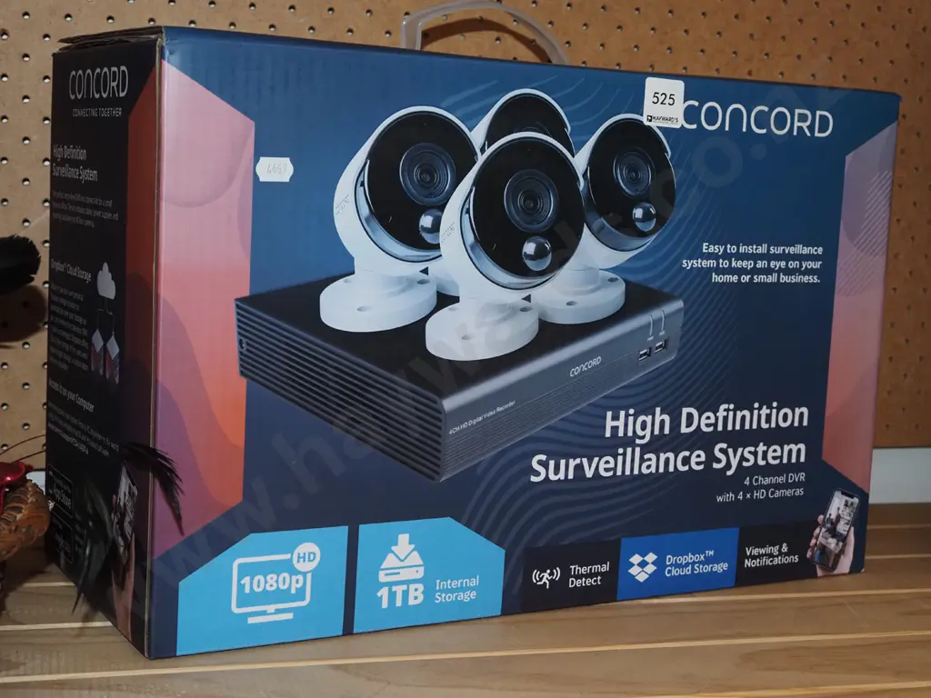 Concord high definition surveillance system Image 1++