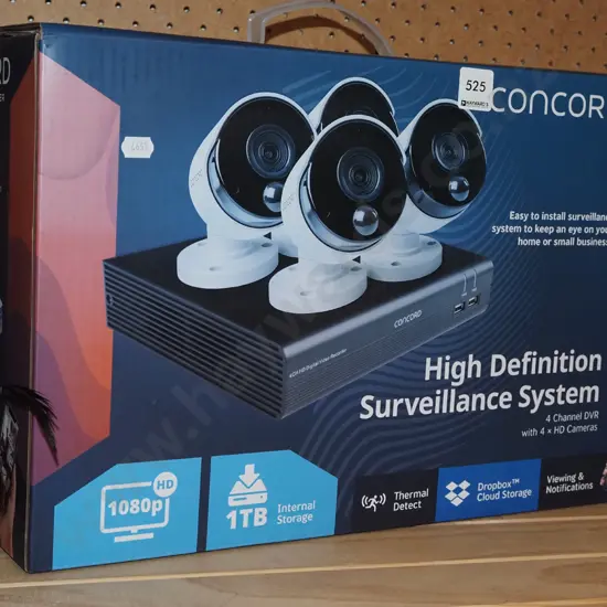 Concord high definition surveillance system