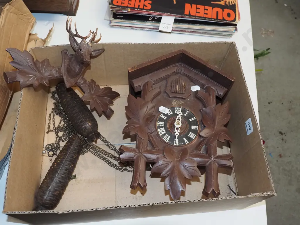 cuckoo clock - damage As Is No Returns Image 1++