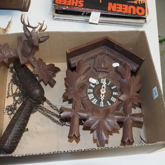 cuckoo clock - damage As Is No Returns
