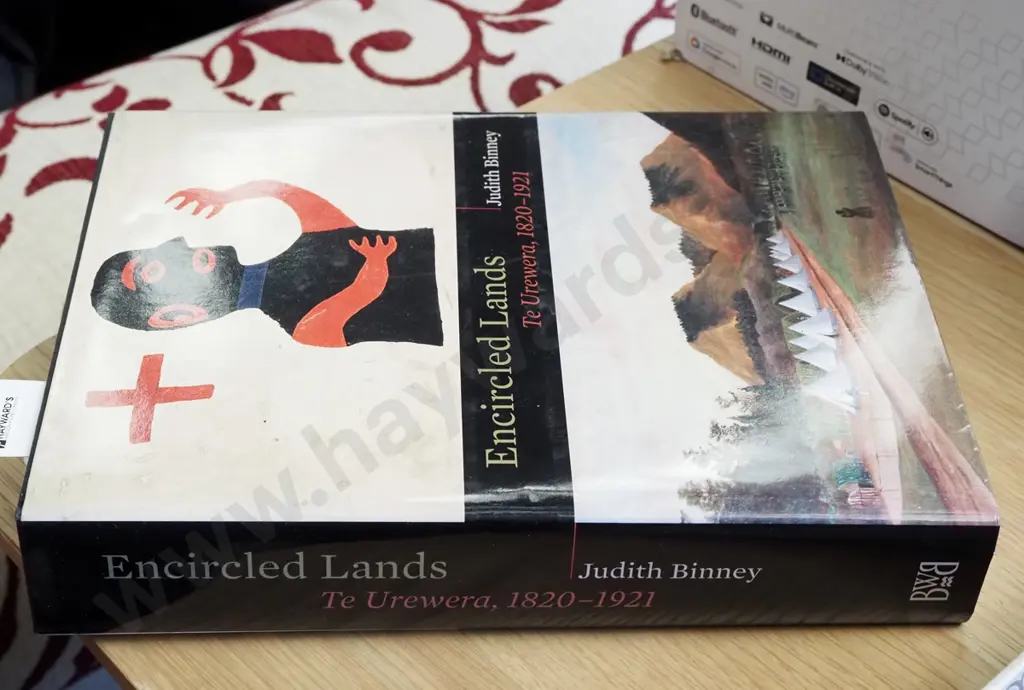 hard covered book - Encircled Lands by Judith Binnie Image 1++