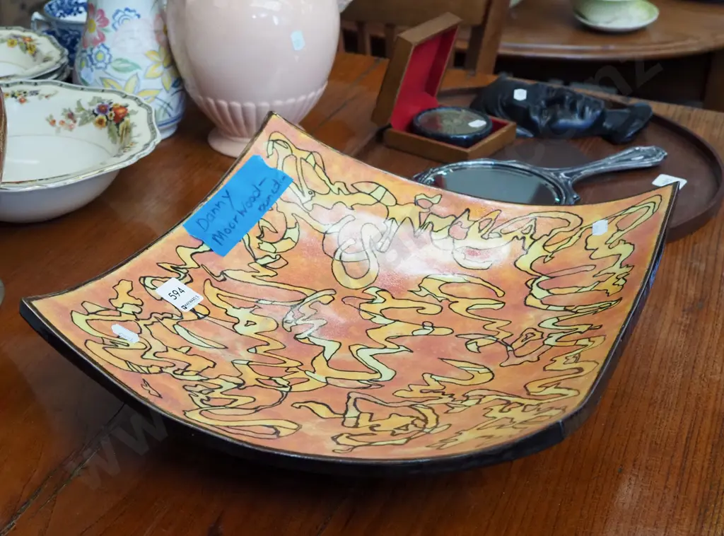 Danny Moorwood slab pottery footed bowl Image 1++