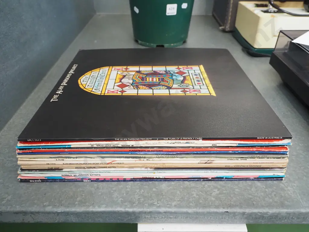 LPs; Men at Work, Alan Parsons Project etc Image 1++