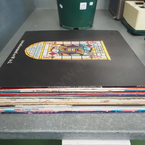 LPs; Men at Work, Alan Parsons Project etc