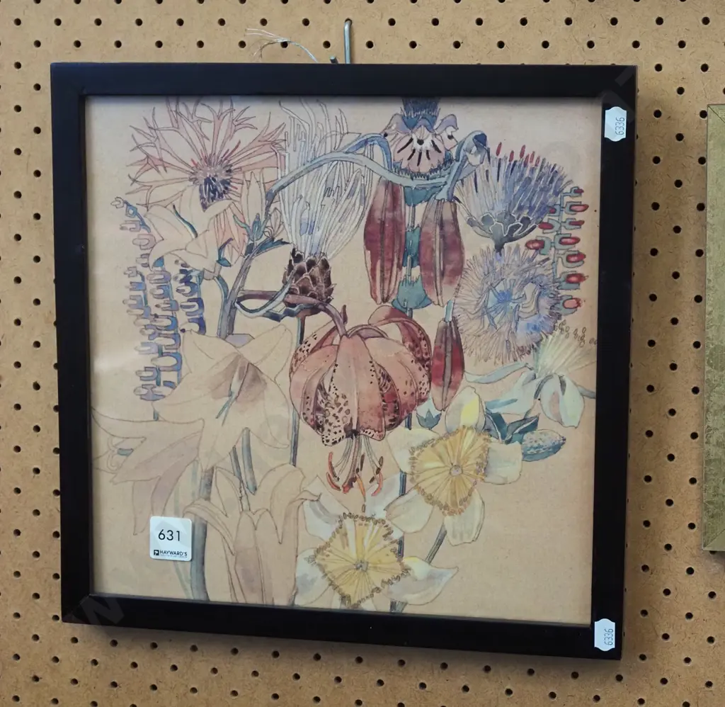 framed botanical print Image 1++