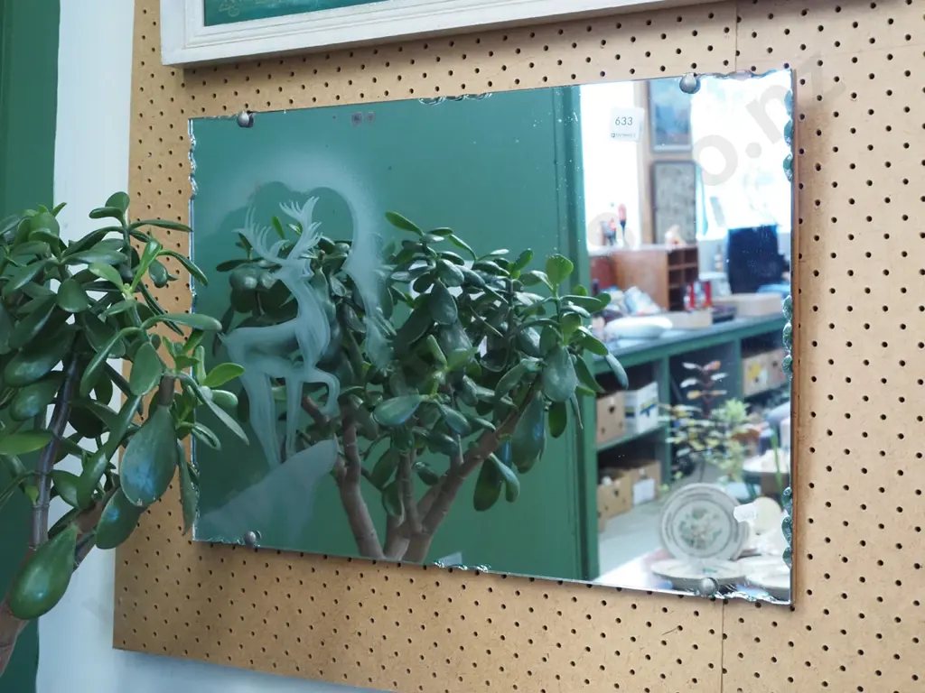 retro stagg themed mirror -silvering Image 1++