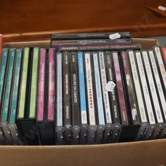 box; CDs