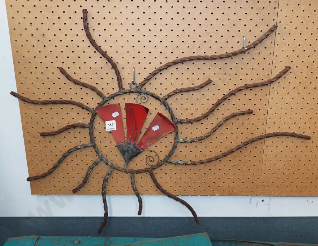 homemade floral wall art Image 1++