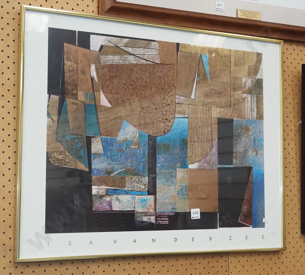 framed Isavanderzee print Image 1++