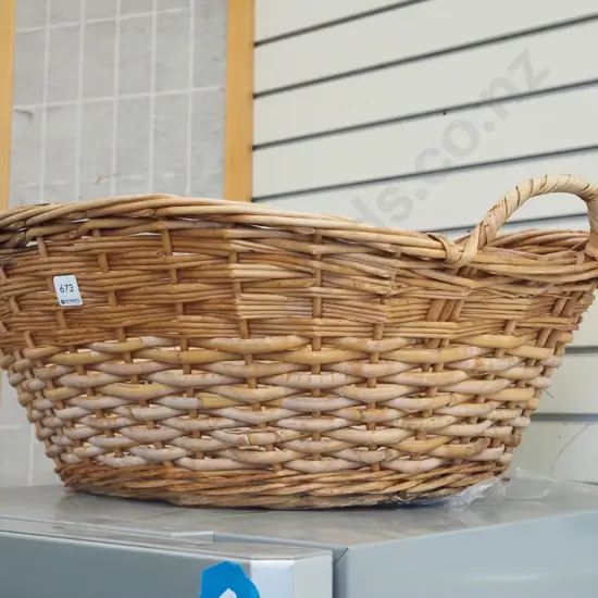 cane laundry hamper