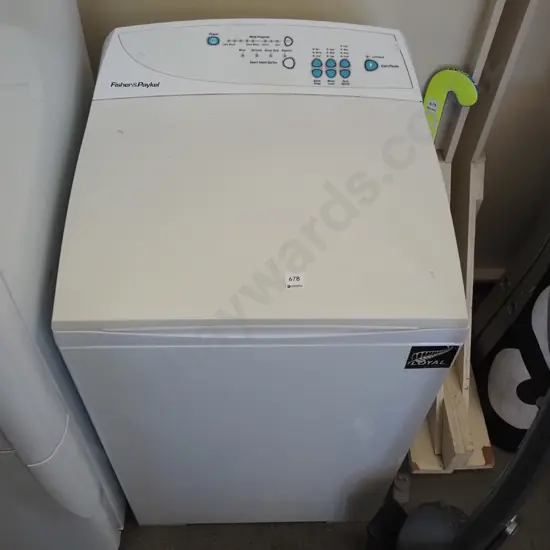 F&P top load washing machine