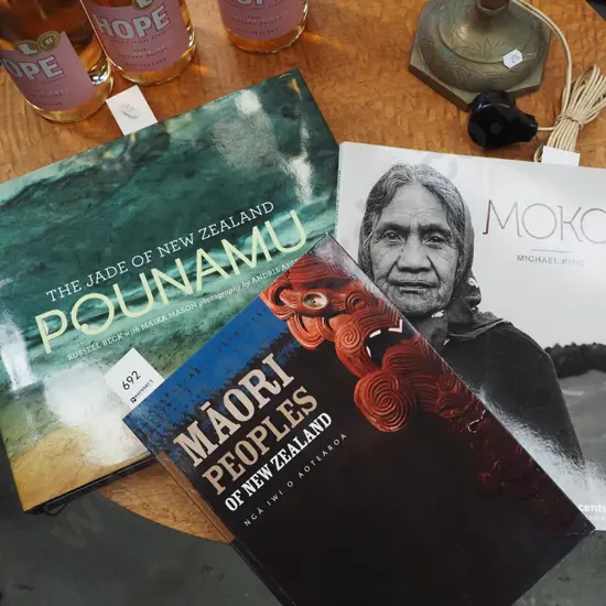 3x NZ Maori books
