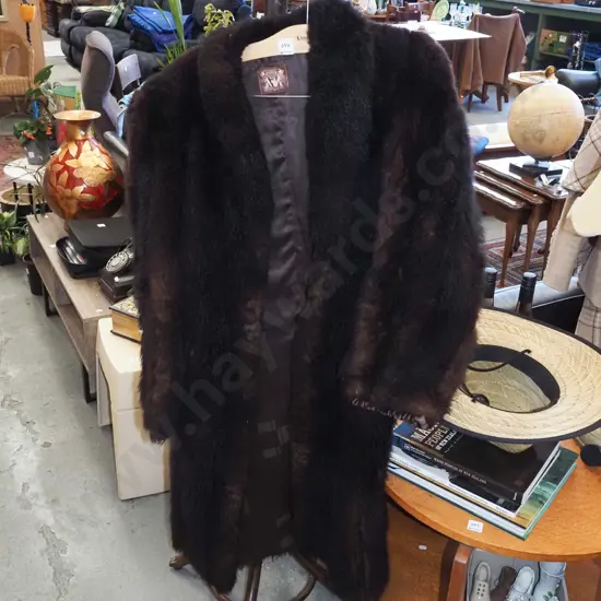 ladies fur coat