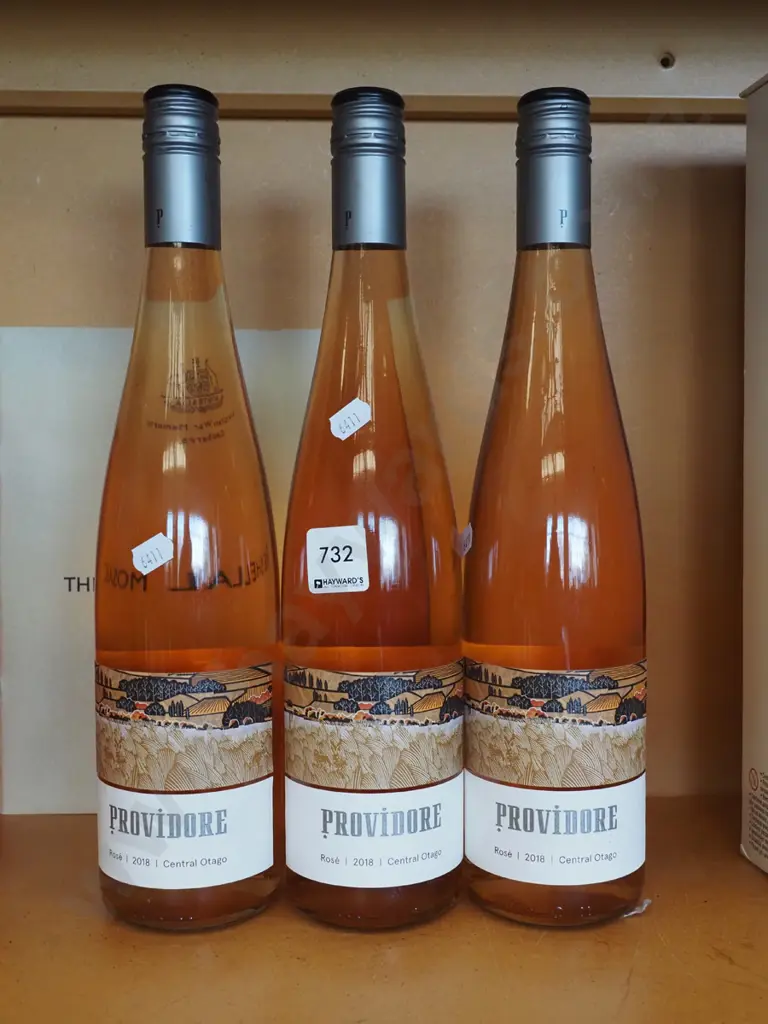3x bottles of Providore 2018 rose Image 1++