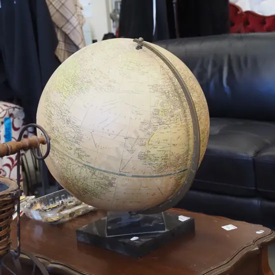 world globe - needs attention