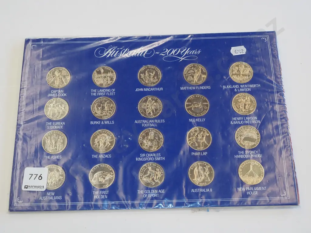 Australian bicentennial coin set Image 1++