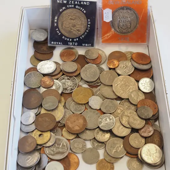 box of coins