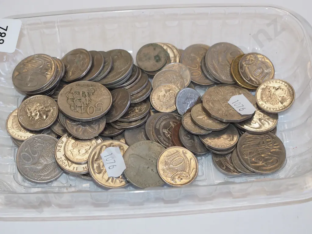 tray of coins Image 1++