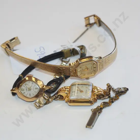 3x ladies wristwatches