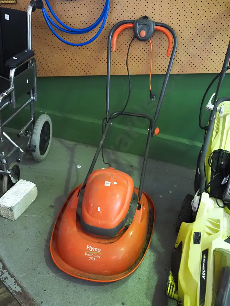 Flymo Turbo Lite 350 electric corded lawn mower Image 1++