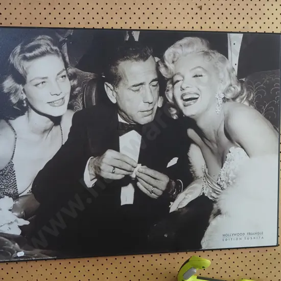 framed photo print- Hollywood Triangle