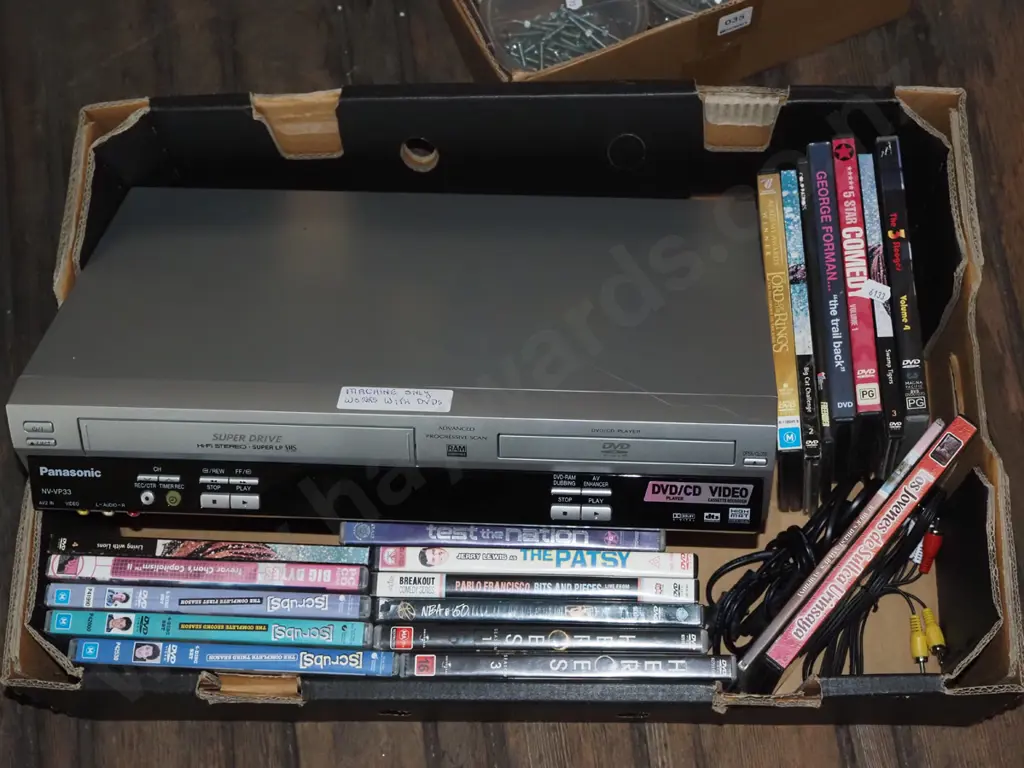 box; DVD/video player, DVDs Image 1++