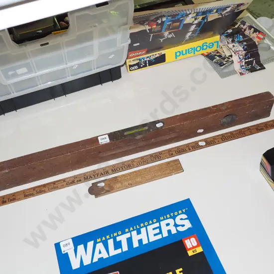 builders rule, level, promotional ruler