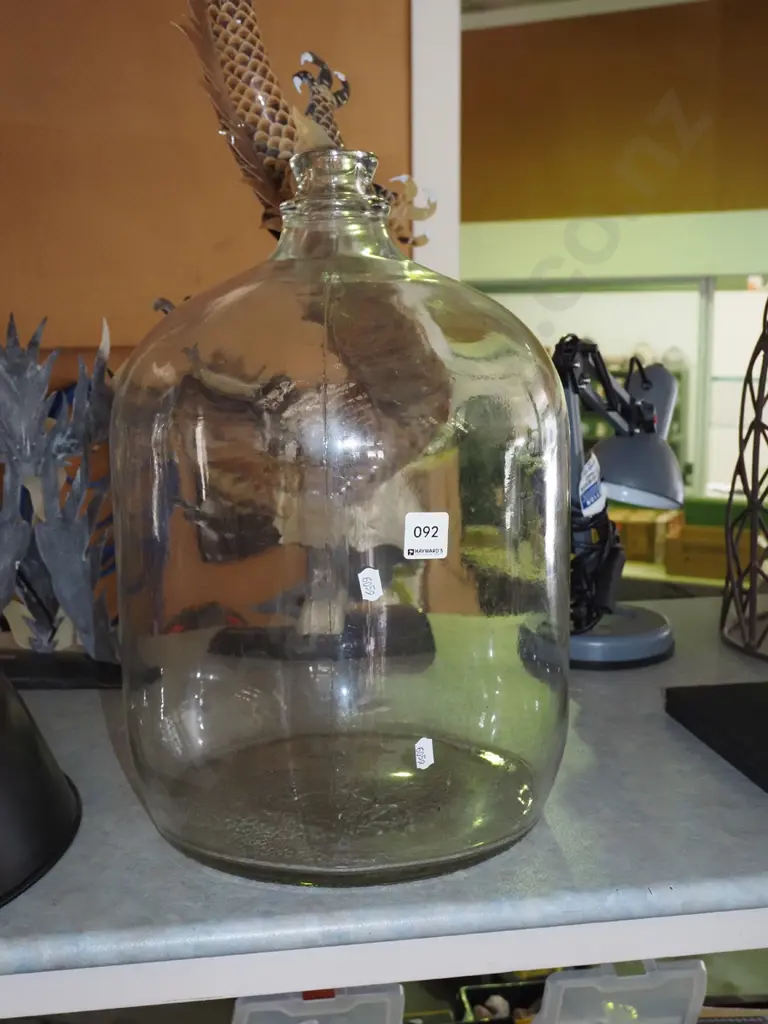 glass demi john H410 Image 1++