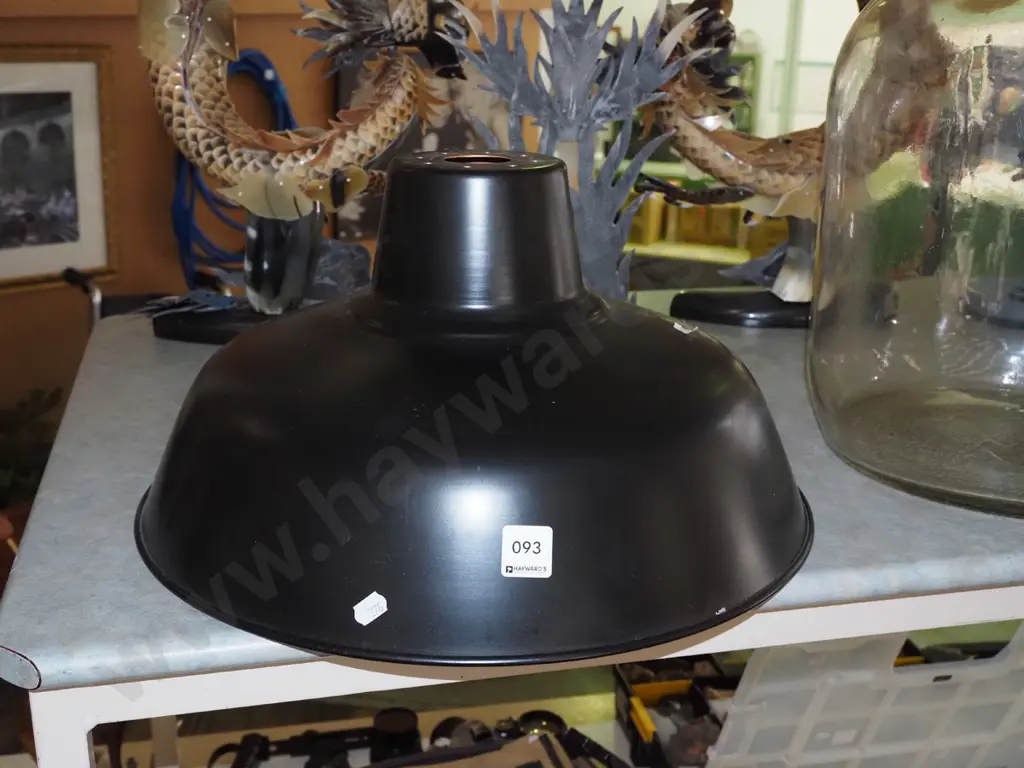 spun aluminium light shade Diam430 Image 1++