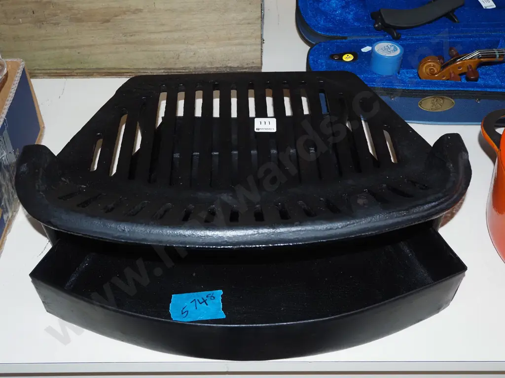 restored fire grate and ash tray Image 1++