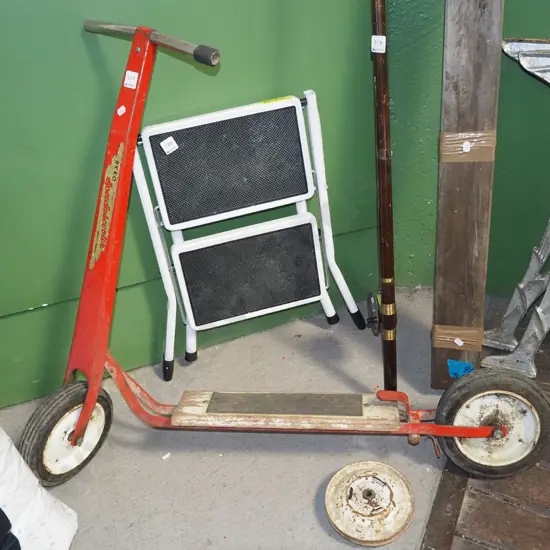 restorer's vintage scooter