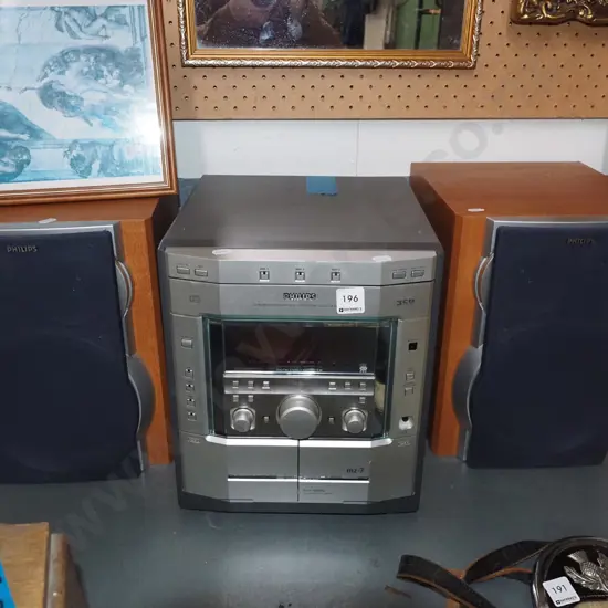 Philips MZ/7stereo system - no remote