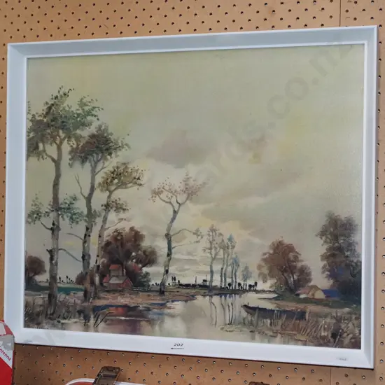 framed print - Dutch scene