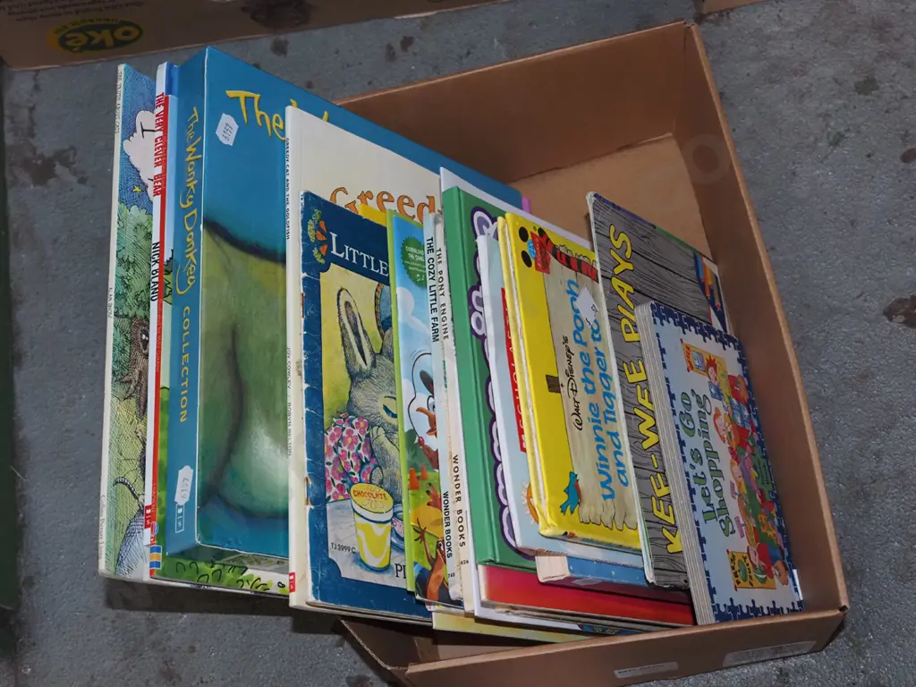 box of childrens books Image 1++