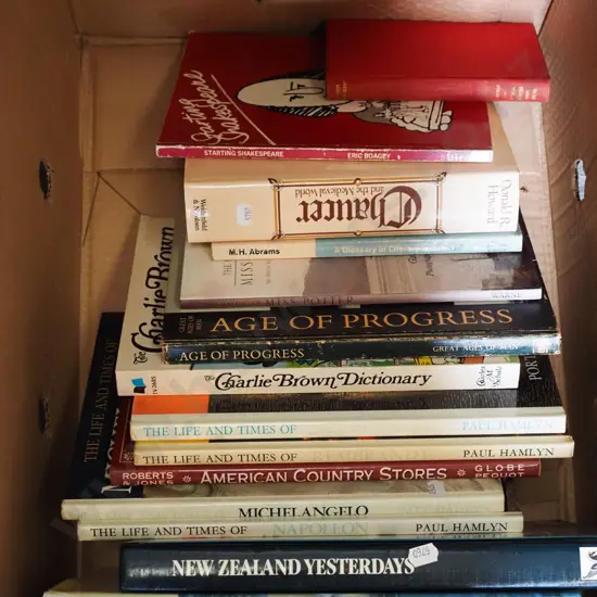 box of books
