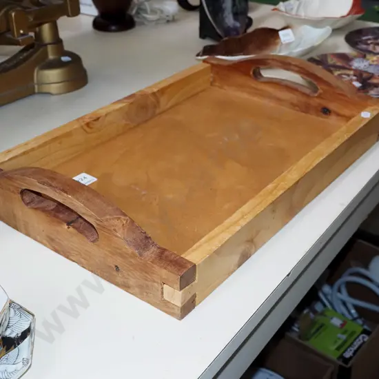 wooden tray